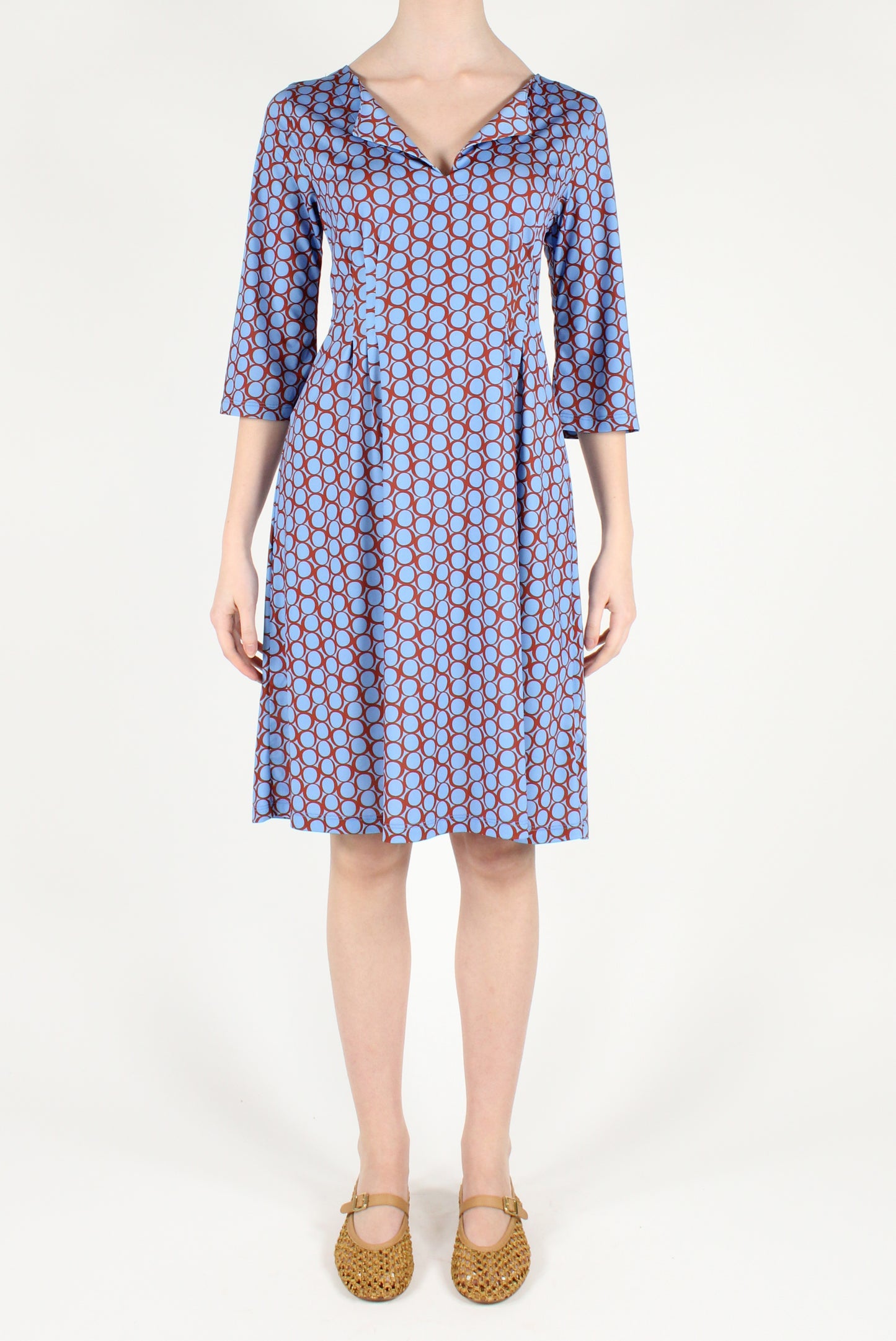 Geometric Pattern Short Dress