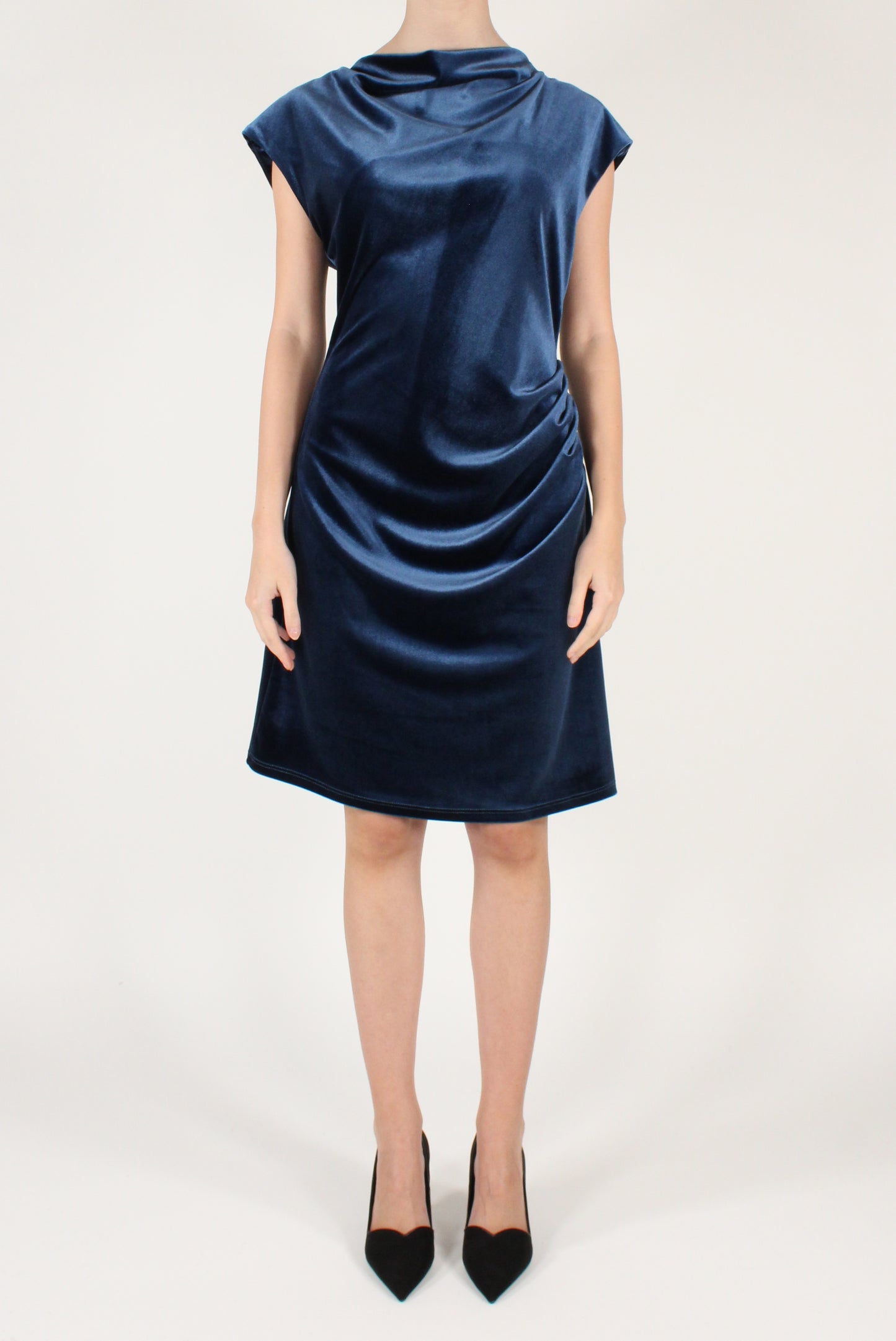 Abito Corto in Velluto