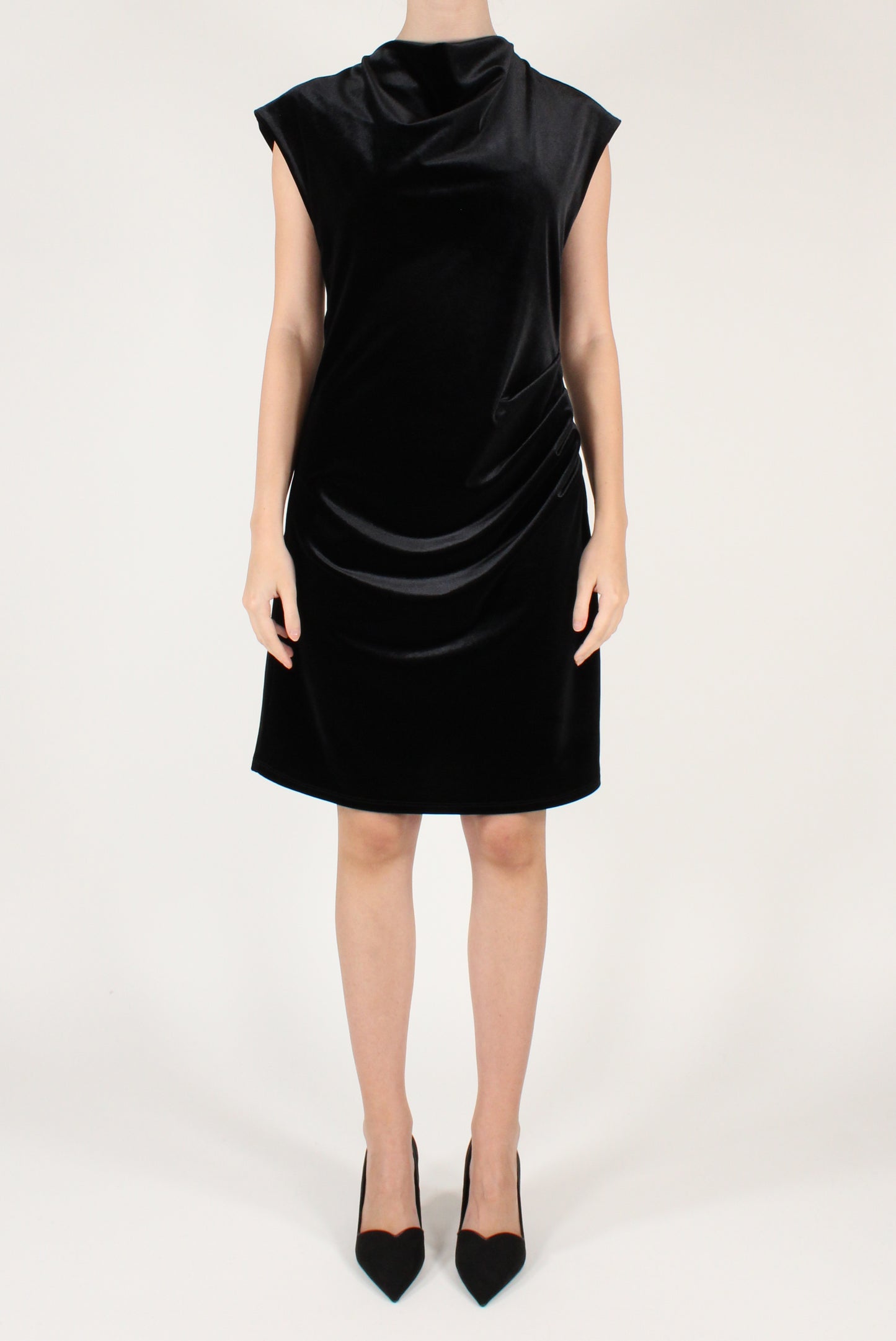 Abito Corto in Velluto