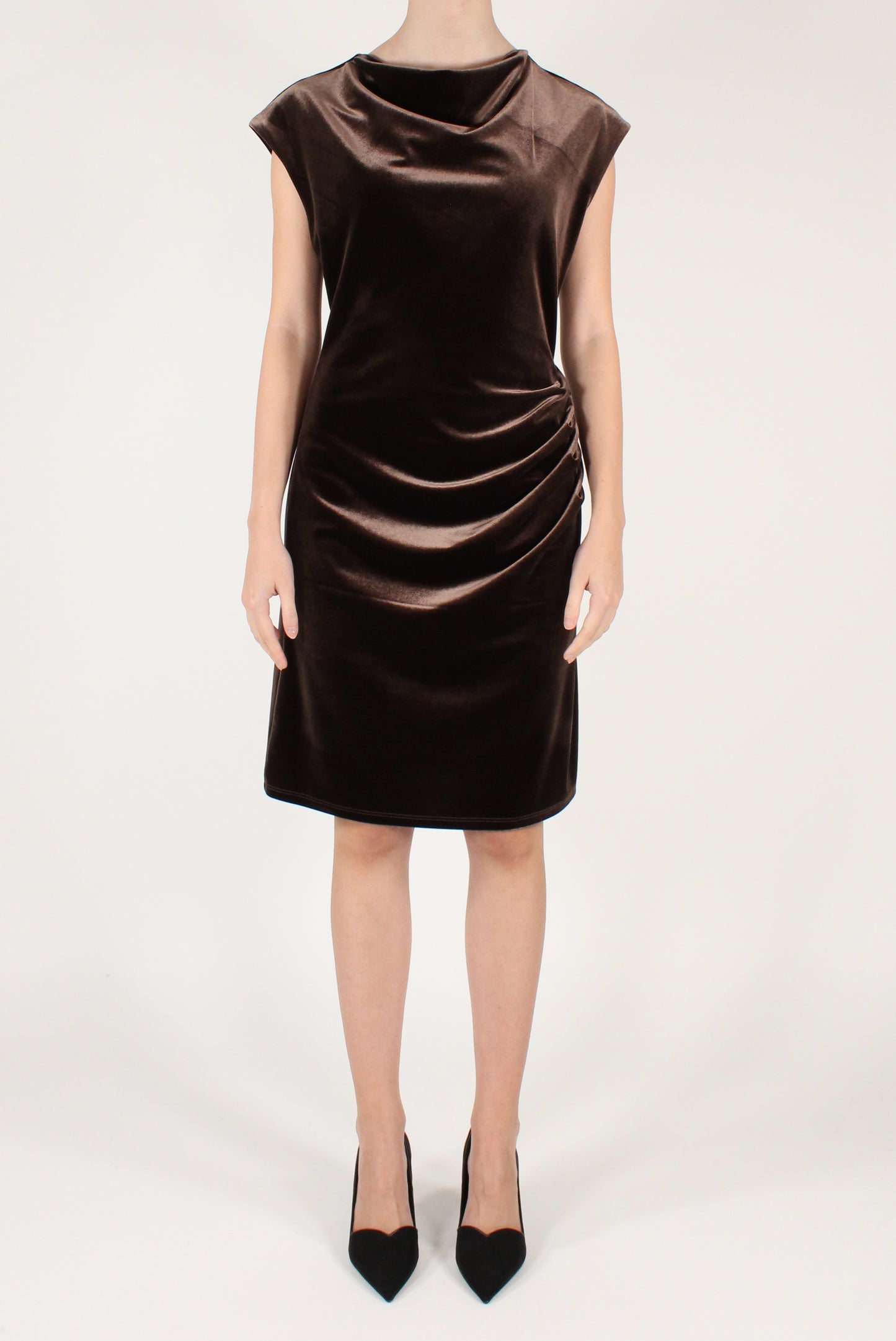 Abito Corto in Velluto