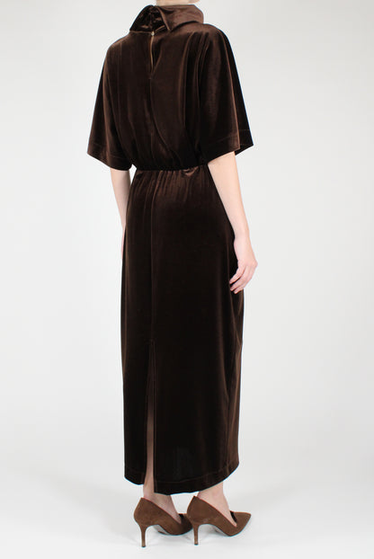 Abito Lungo in Velluto
