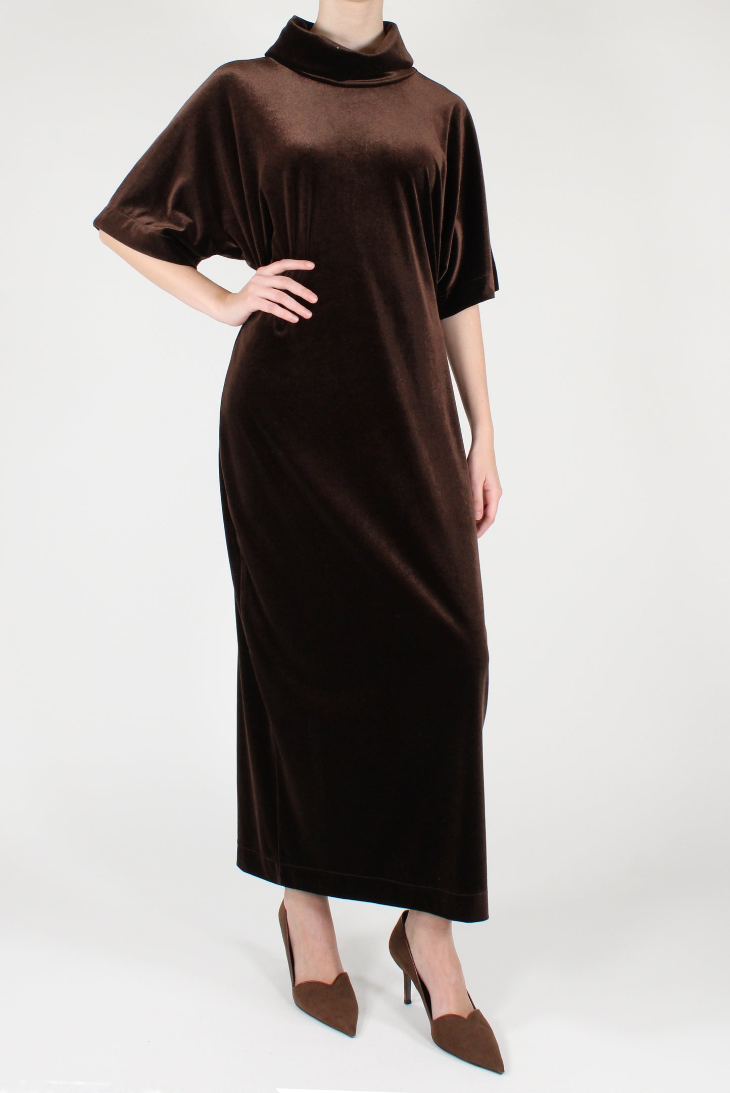 Abito Lungo in Velluto