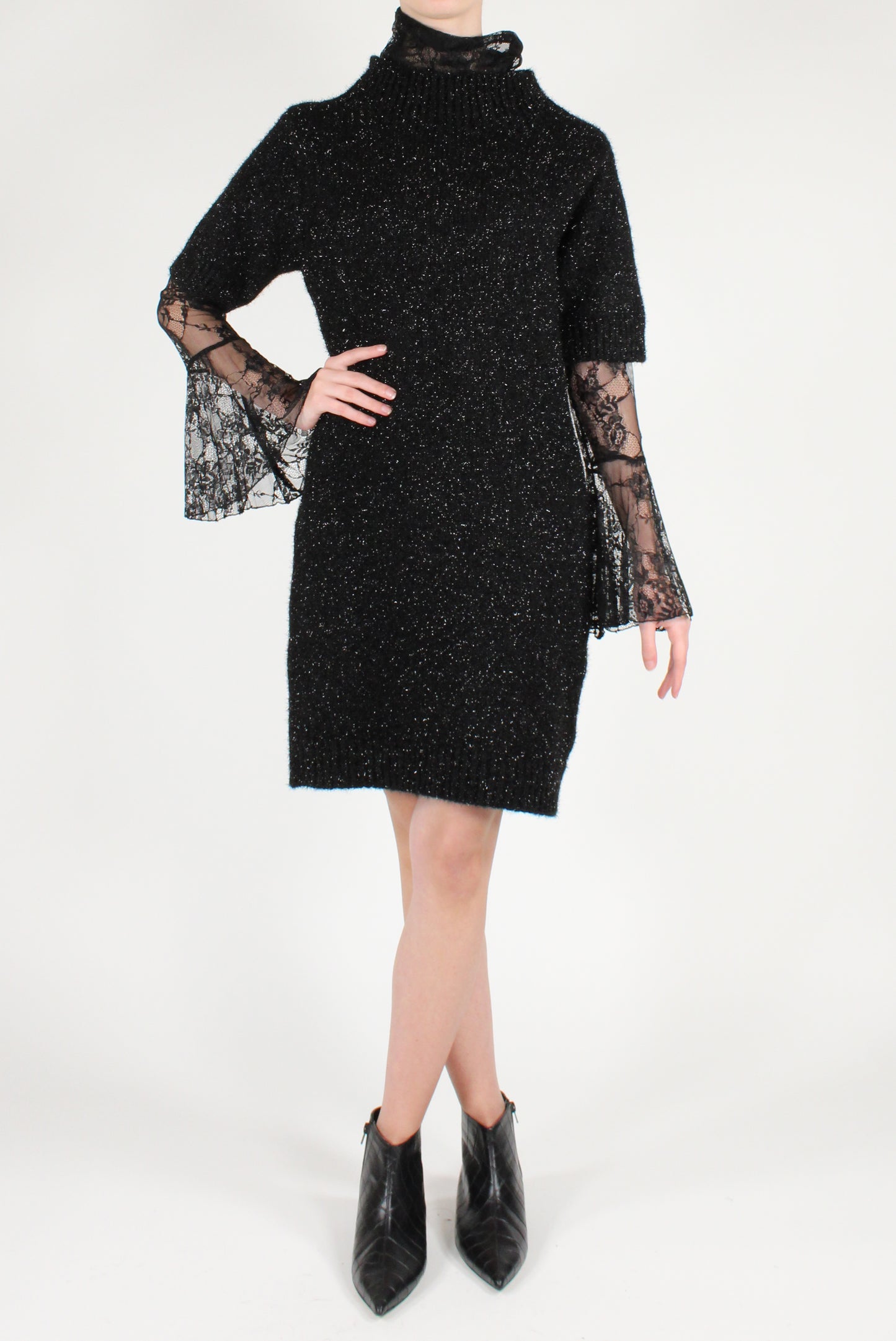 Abito in Maglia con Lurex