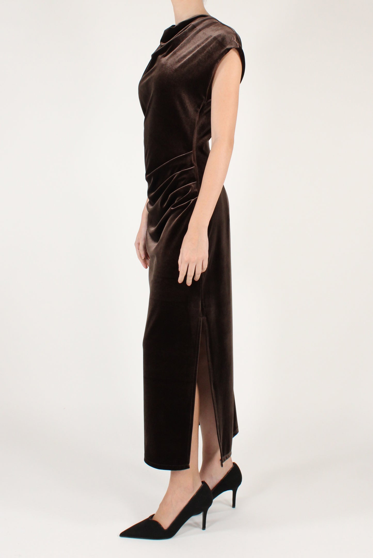 Abito Lungo in Velluto