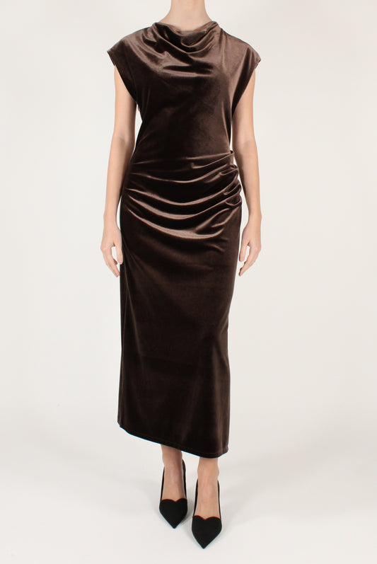 Abito Lungo in Velluto