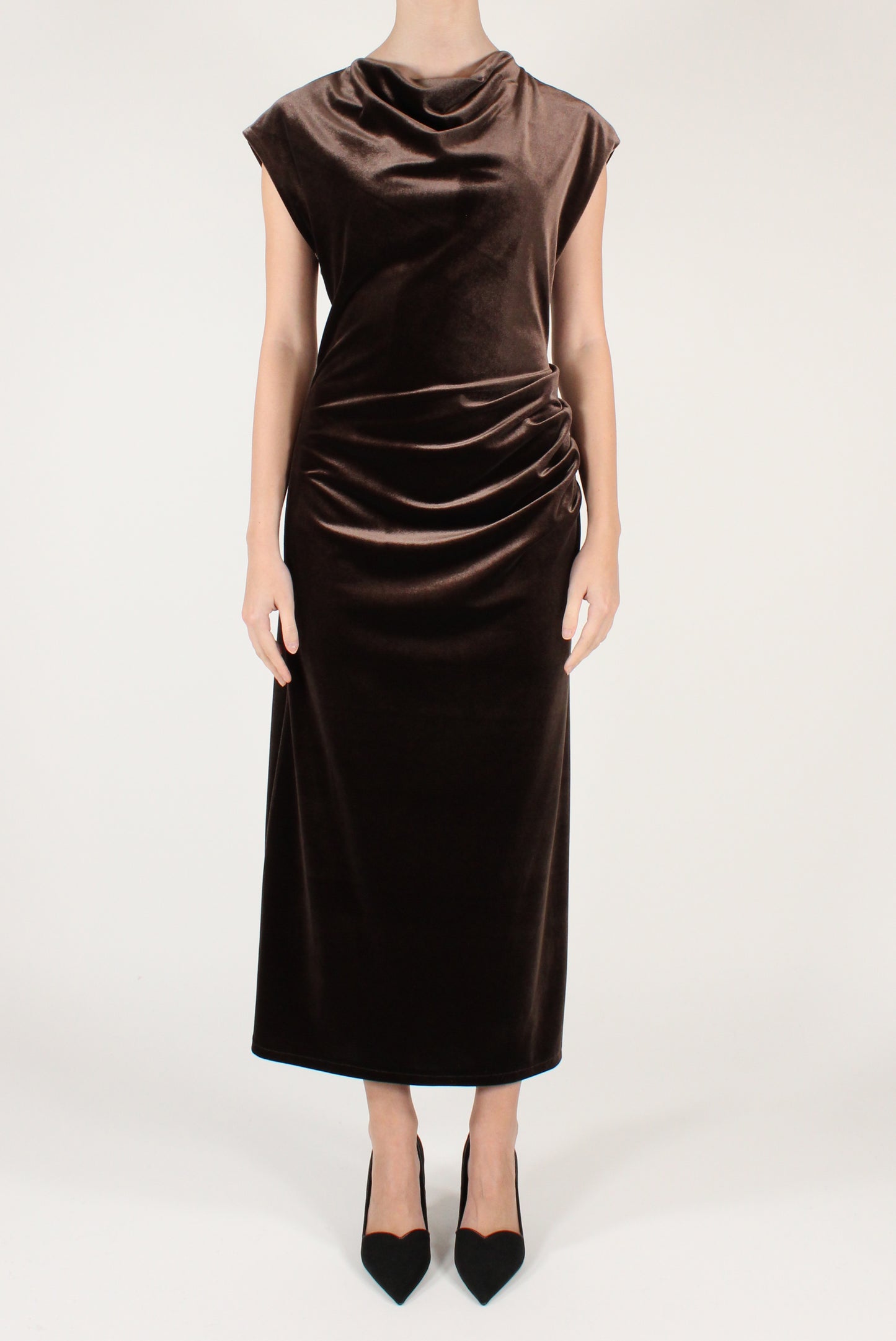 Abito Lungo in Velluto