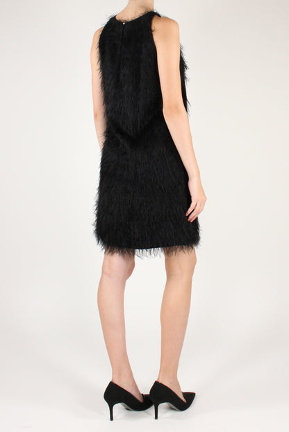 Abito Corto Smanicato Fluffy