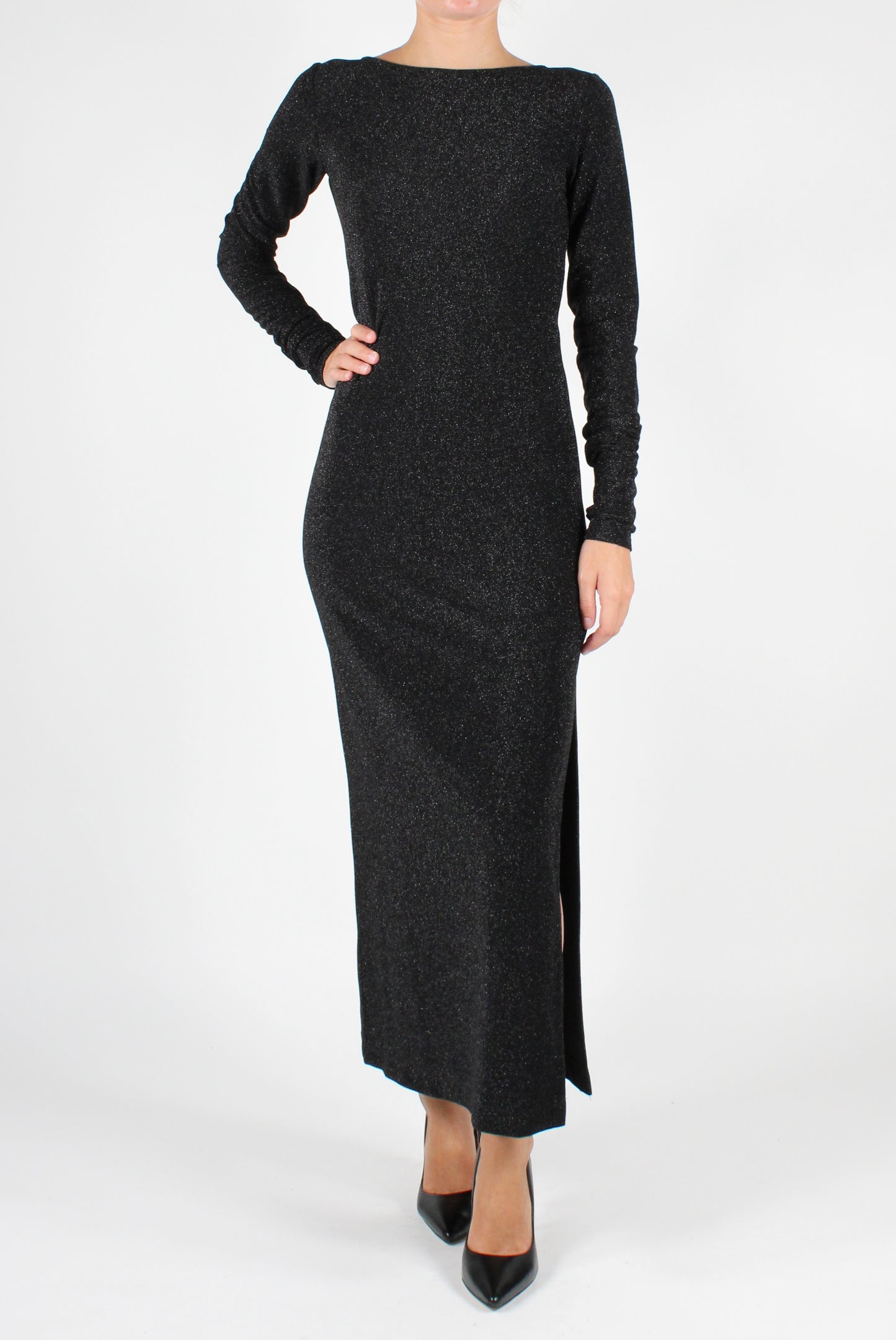 Long Dress with Lurex