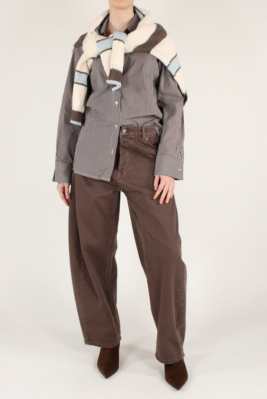 Pantaloni Baggy in Denim