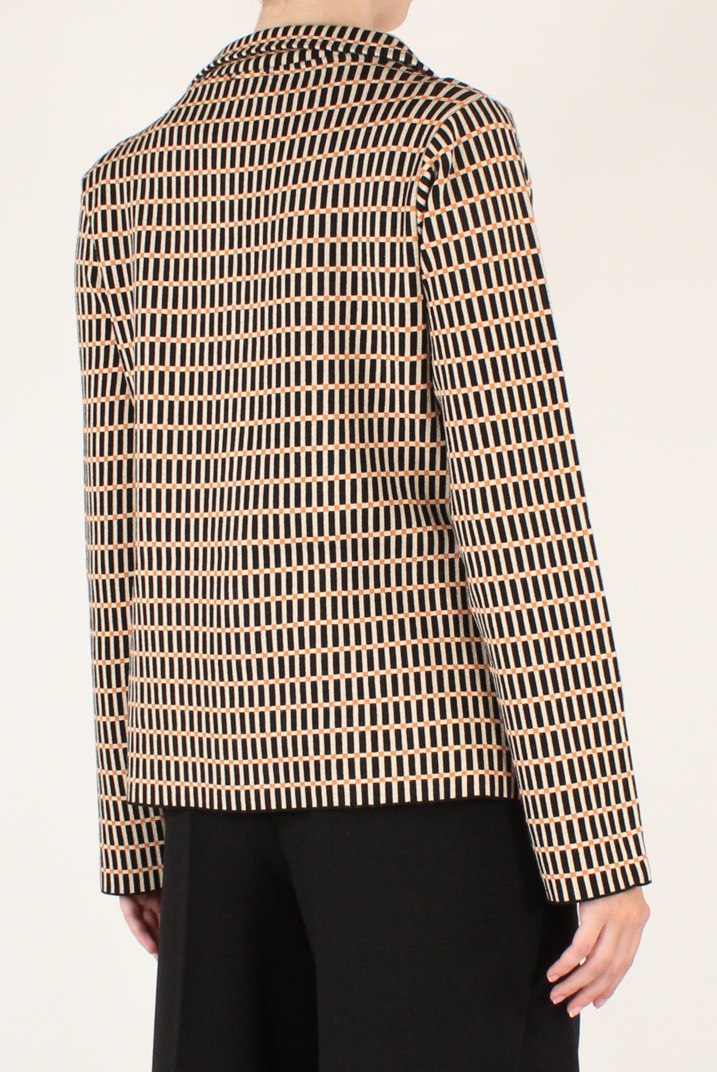 Blazer Stampa Fantasia Geometrica