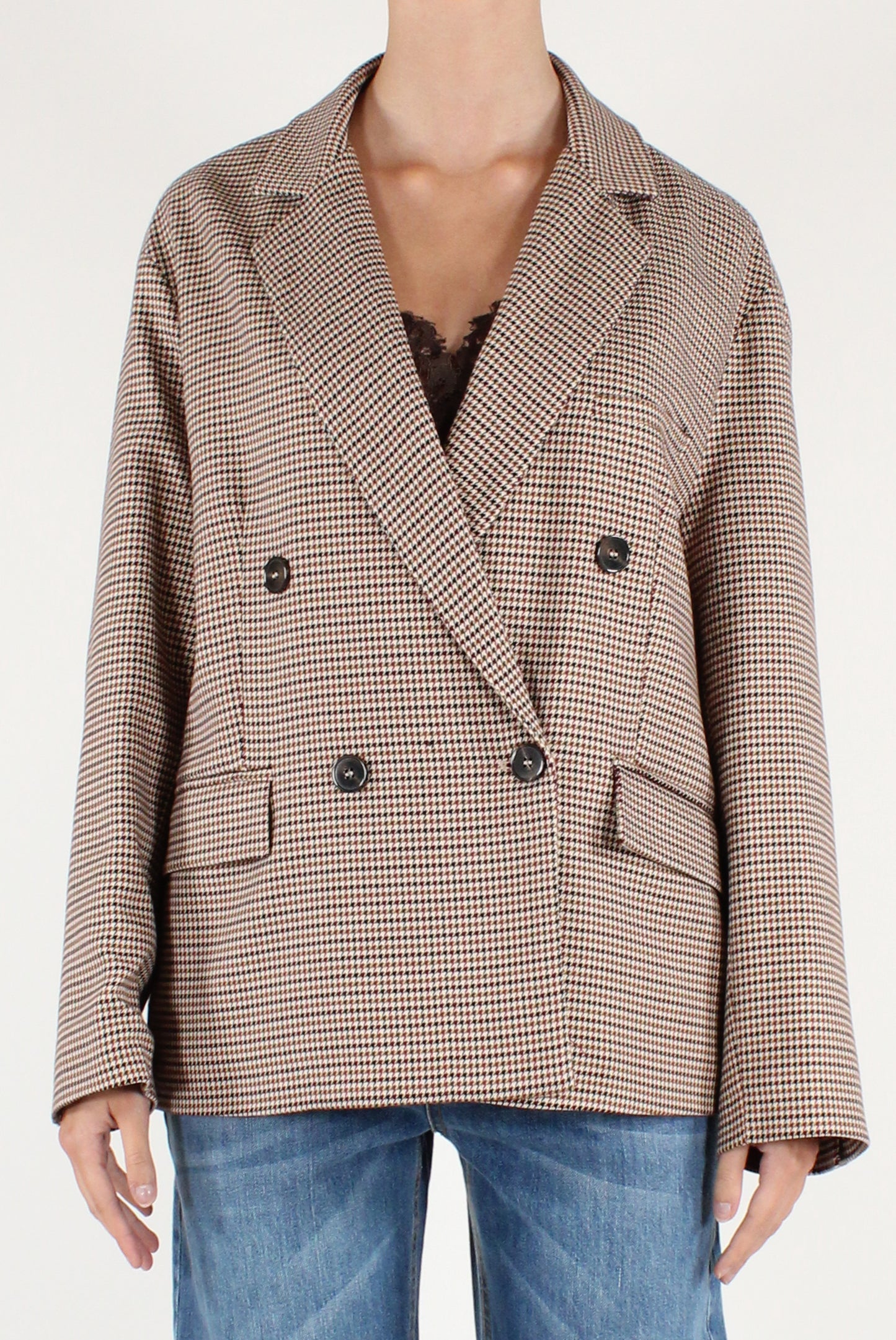Blazer Doppiopetto Mini Pied de Poule