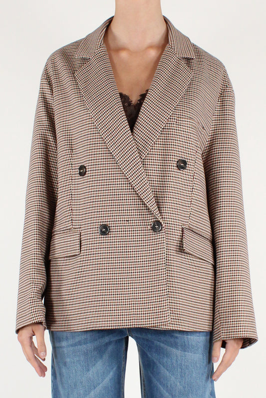 Blazer Doppiopetto Mini Pied de Poule