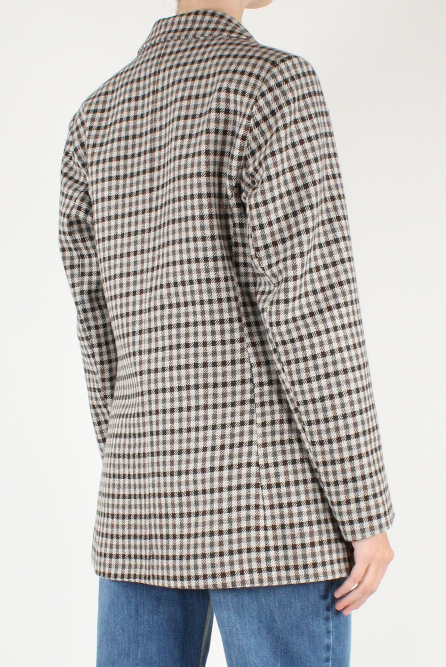 Blazer Monopetto a Quadretti