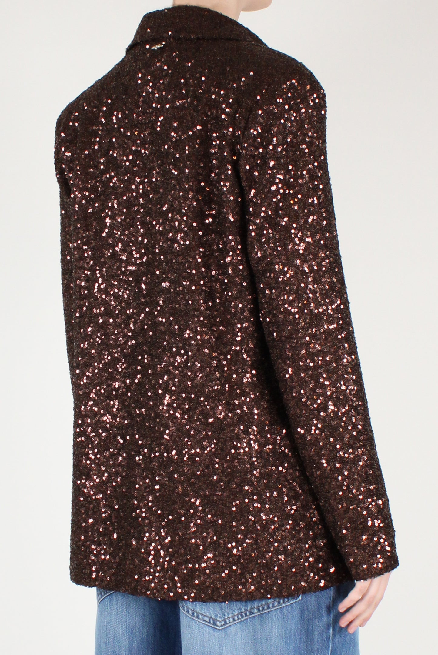 Blazer Monopetto con Paillettes