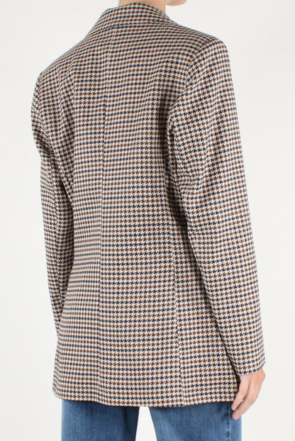 Blazer Monopetto Pied de Poule