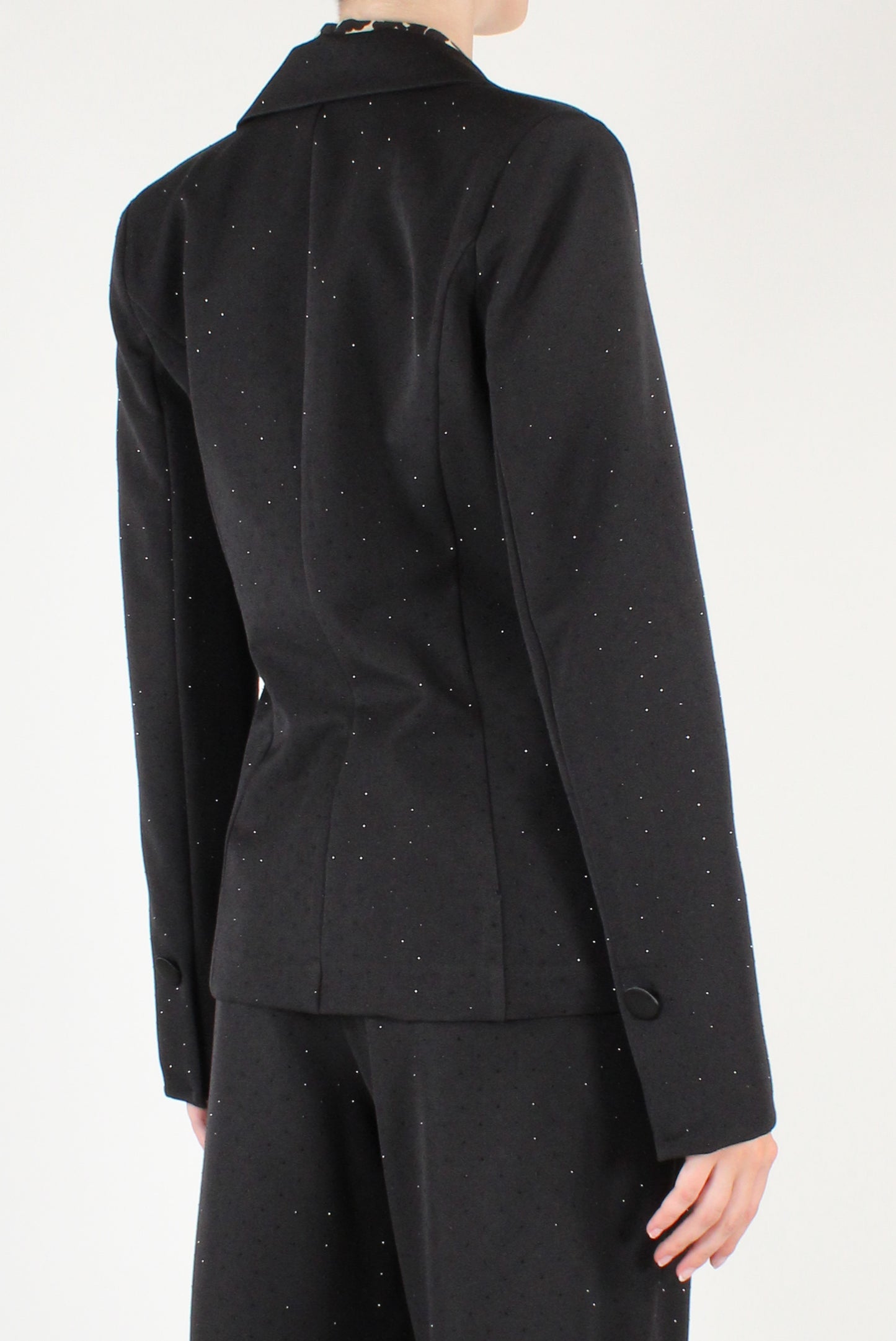 Blazer Monopetto con Strass