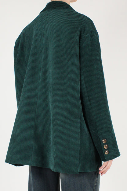Giacca in Velluto a Coste con Spille