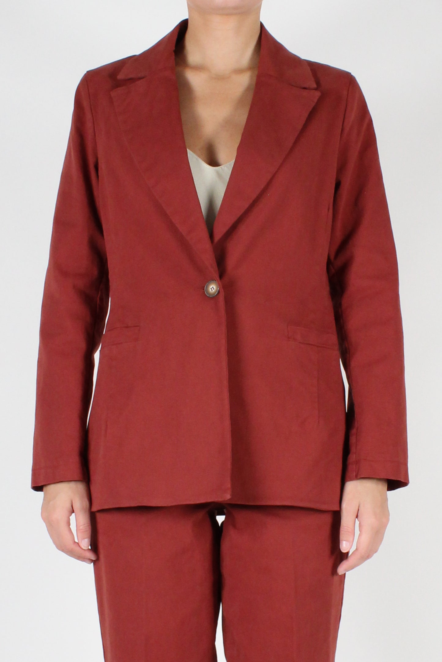 Cotton Gabardine Blazer