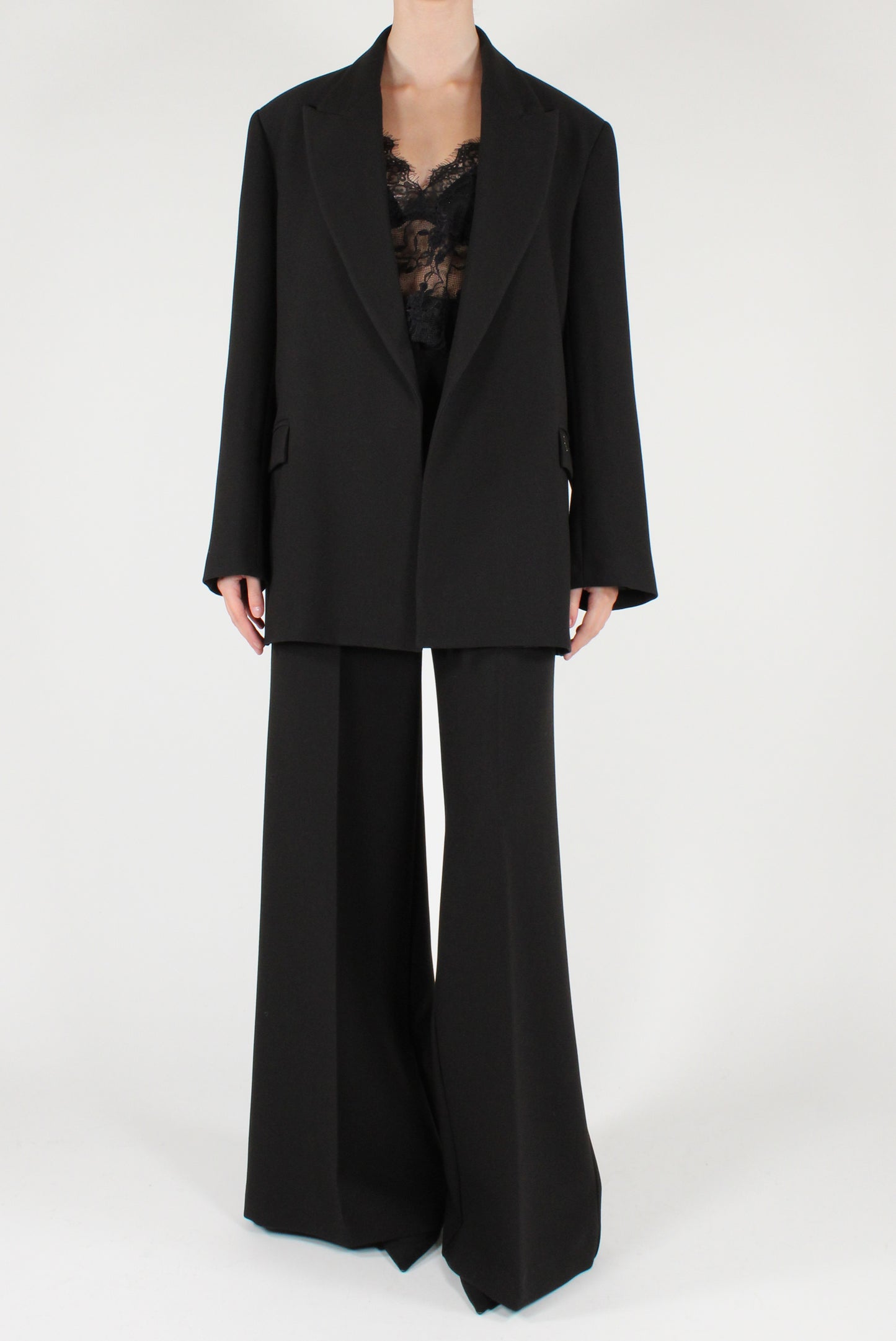 Oversized Blazer with Belt