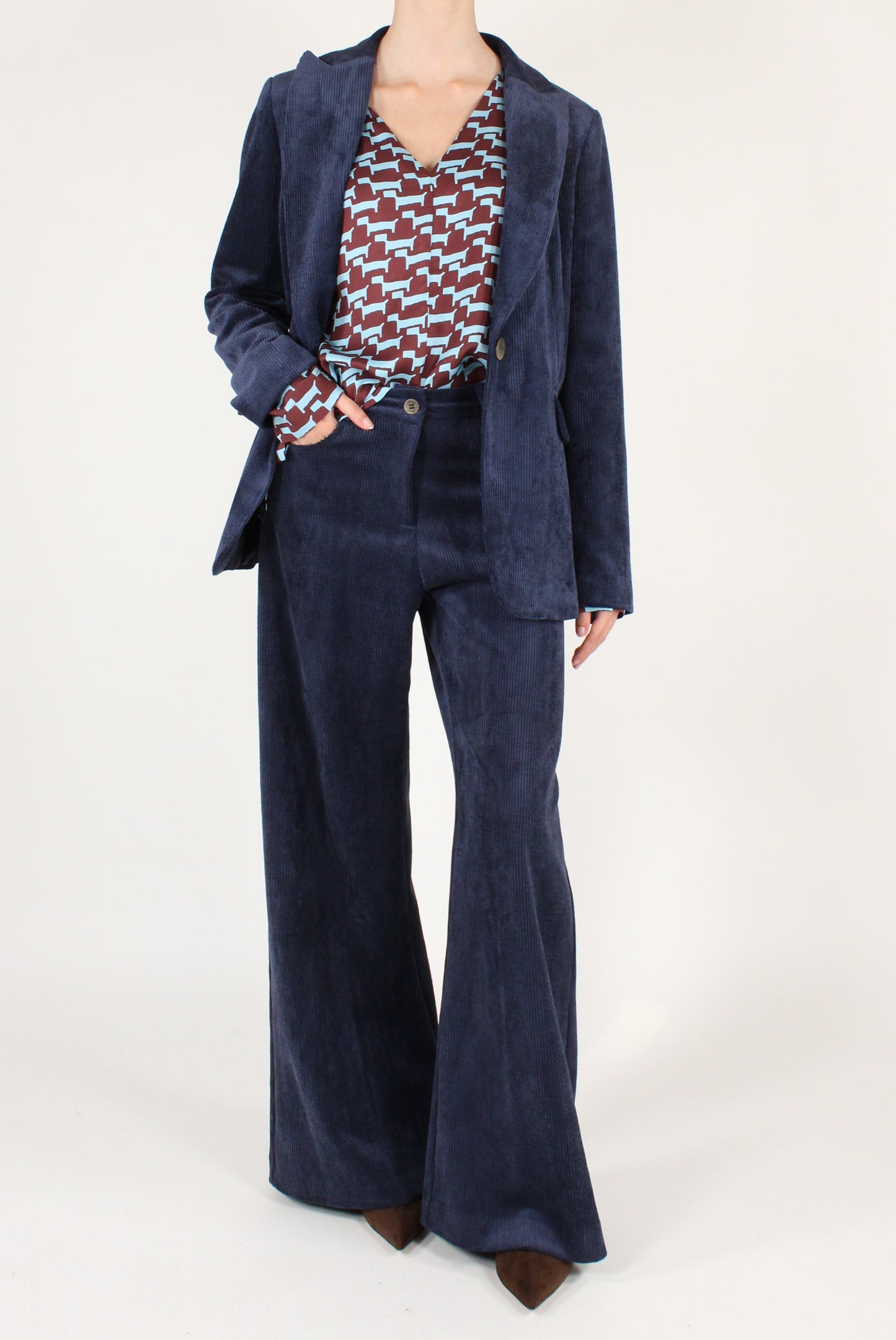 Corduroy Palazzo Pants