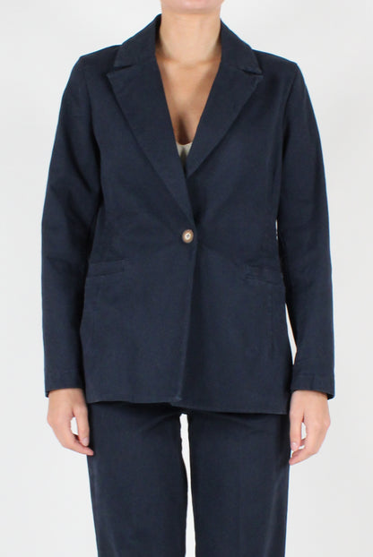 Cotton Gabardine Blazer