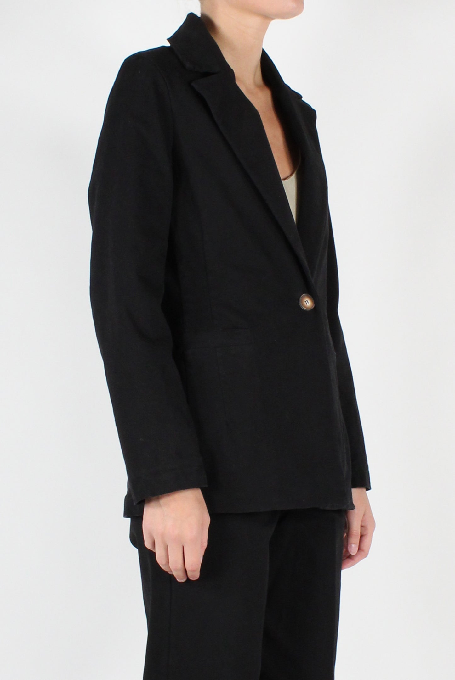 Cotton Gabardine Blazer