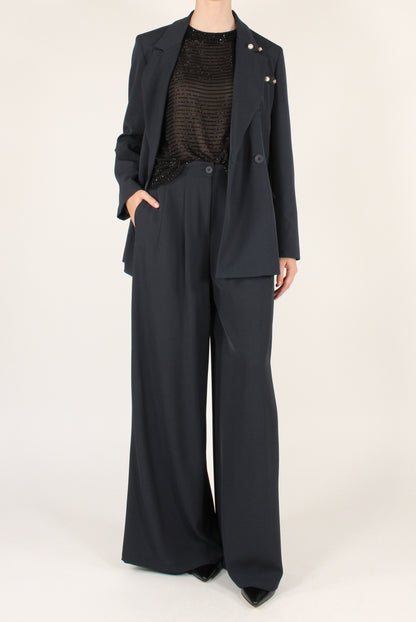 Blazer Doppiopetto con Spille