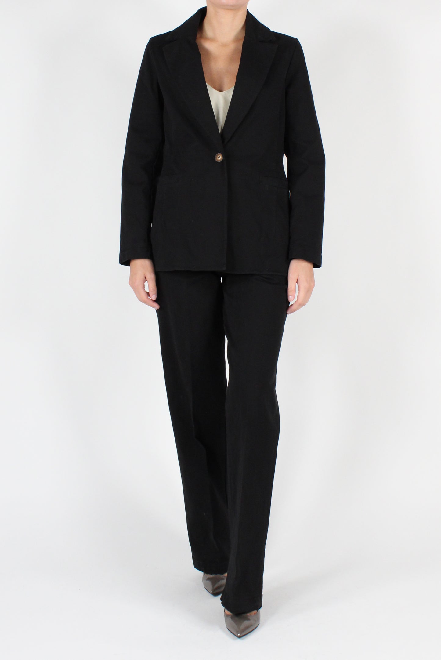 Cotton Gabardine Blazer