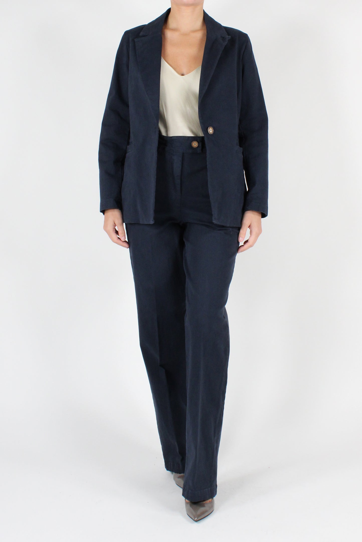 Cotton Gabardine Blazer