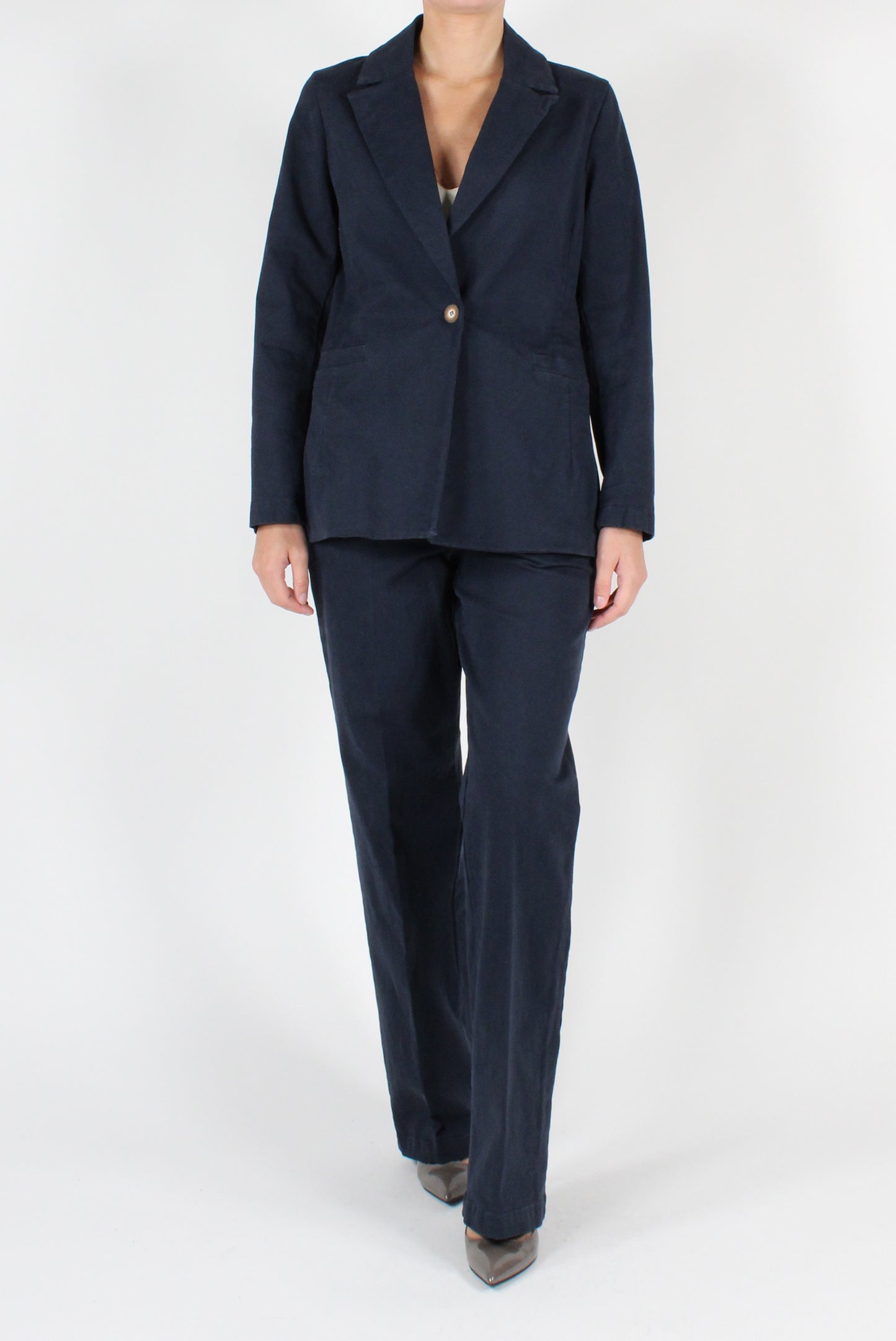 Cotton Gabardine Blazer