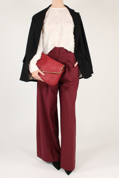 Blusa Ricamo con Fili a Rilievo