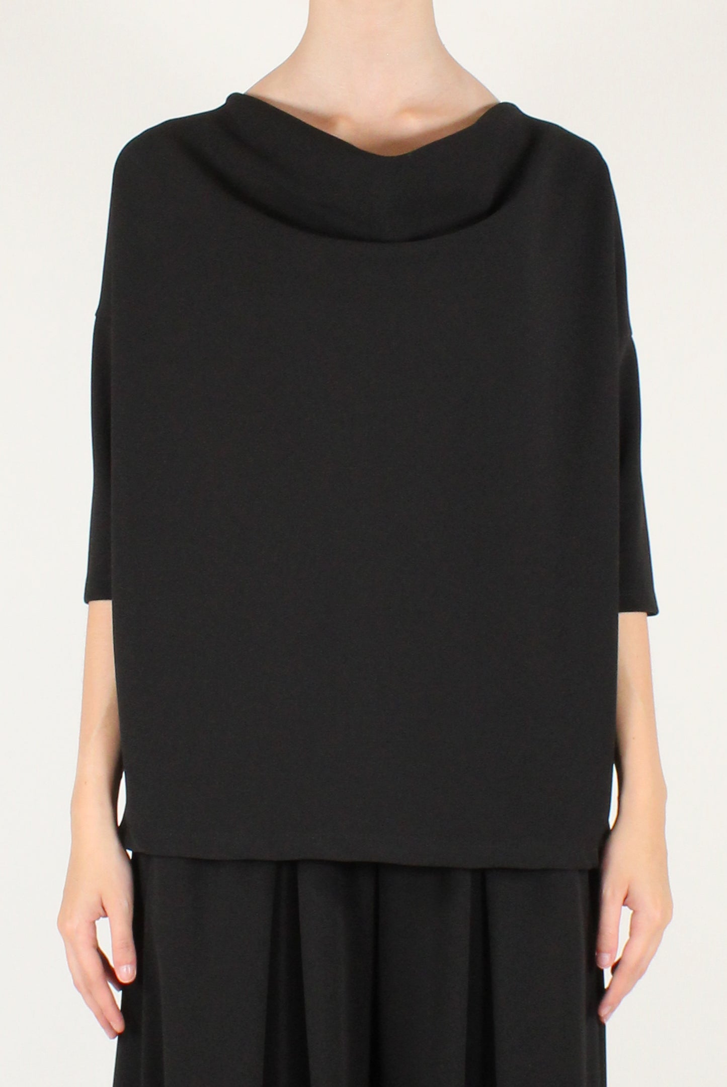 Blusa Over Collo a Cratere