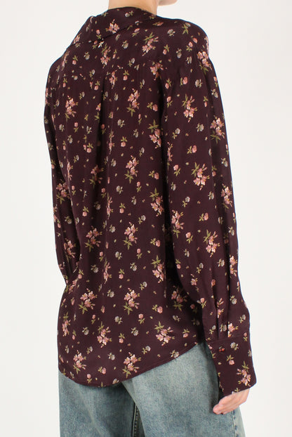 Blusa Floreale in Viscosa