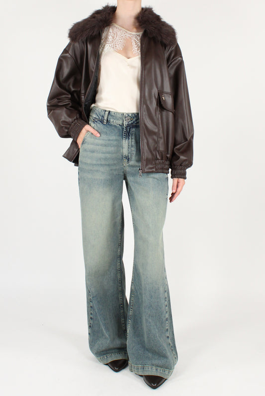 Bomber in Ecopelle