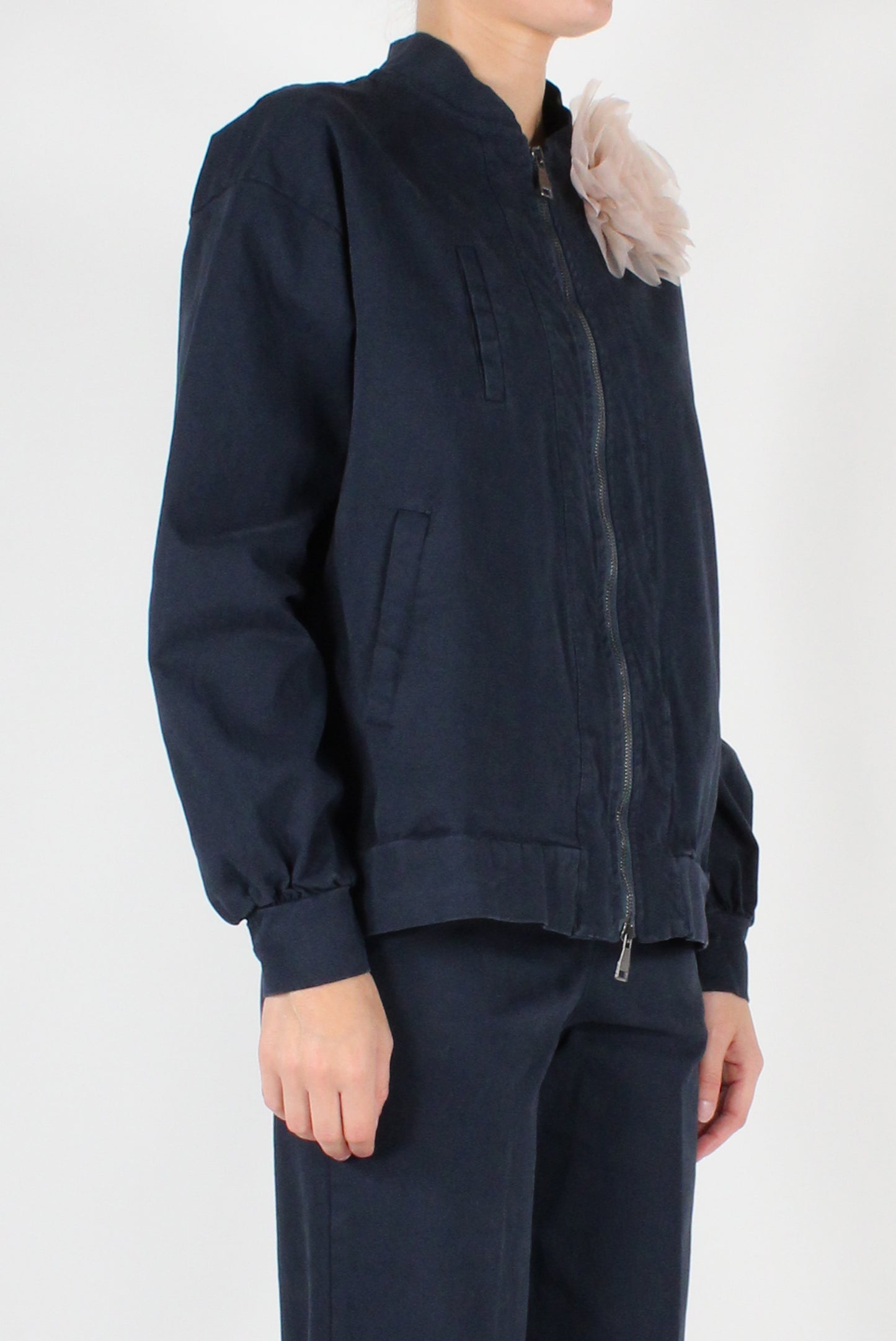 Cotton Gabardine Bomber