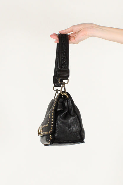 Borsa Borchiata a Trapezio