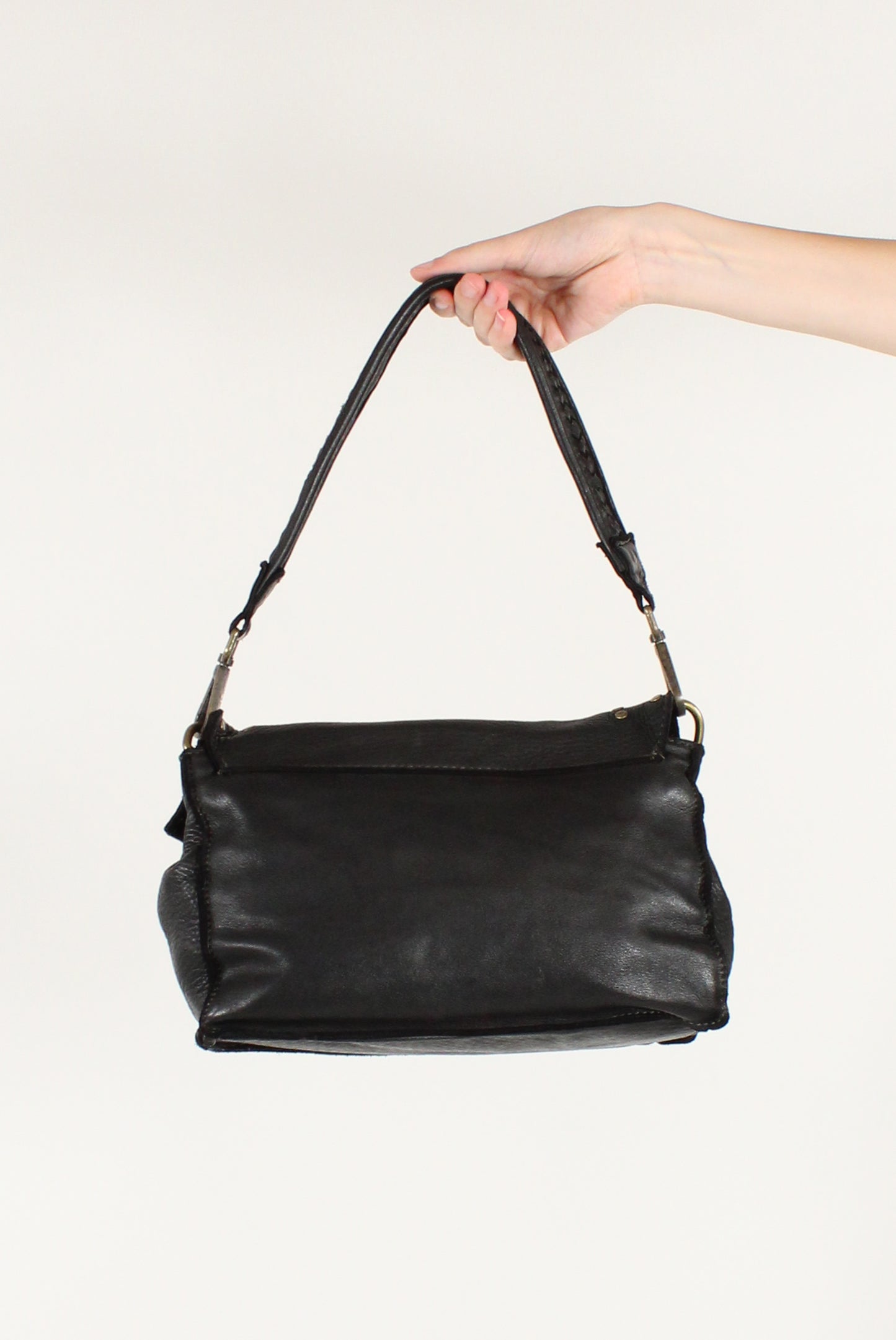 Borsa Borchiata a Trapezio