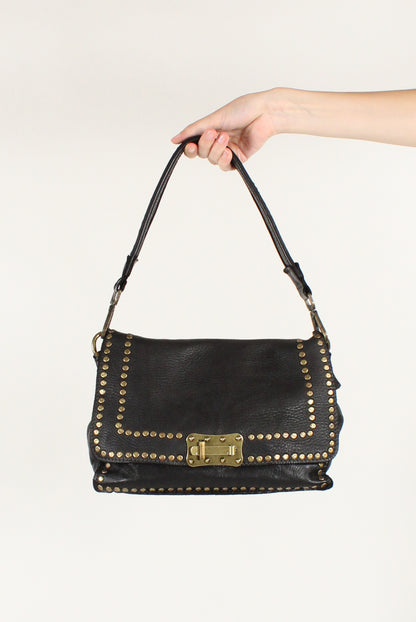 Borsa Borchiata a Trapezio