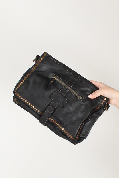 Studded Flap Bag