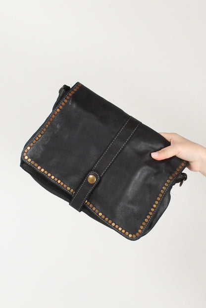 Studded Flap Bag