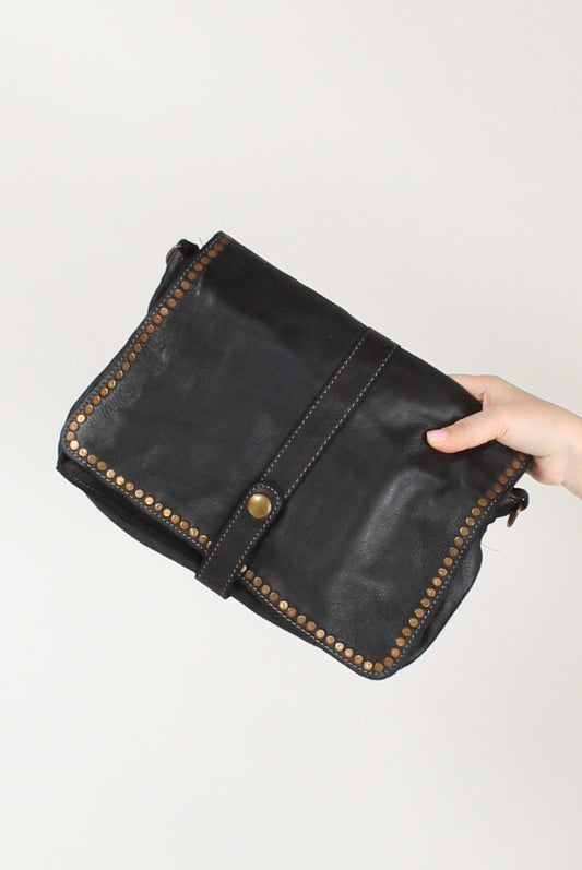 Studded Flap Bag