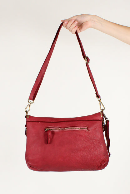 Borsa a Patta Borchiata