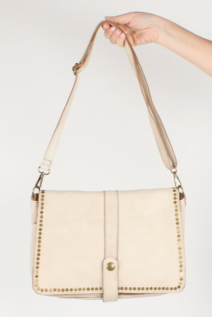 Studded Flap Bag