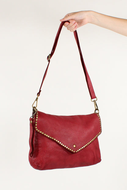 Borsa a Patta Borchiata