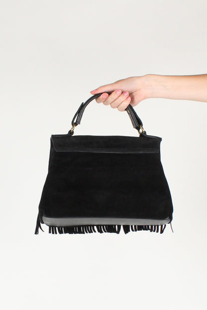 Borsa a Trapezio con Frange