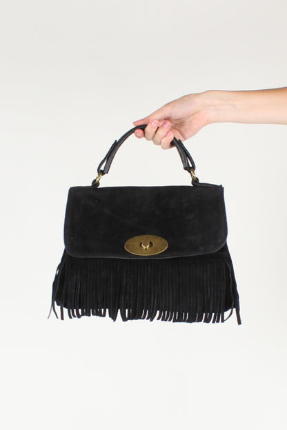 Borsa a Trapezio con Frange