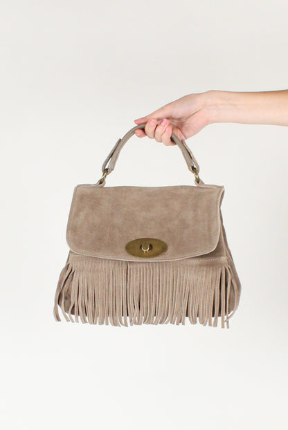 Borsa a Trapezio con Frange