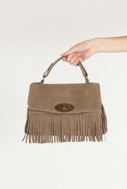 Borsa a Trapezio con Frange