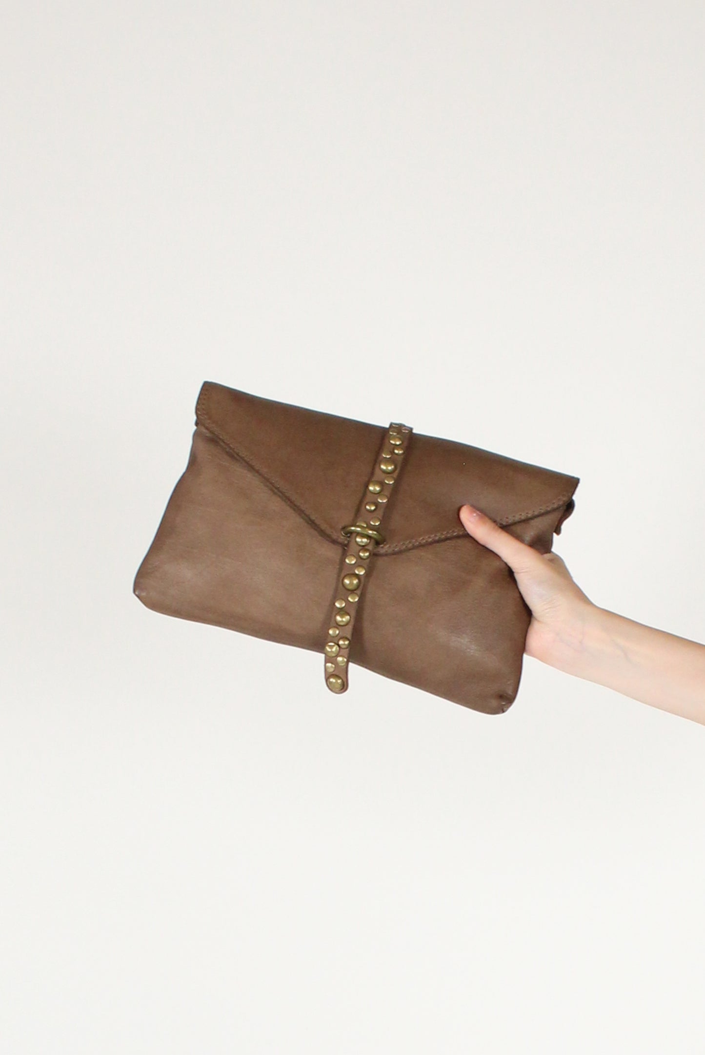 Borsetta in Pelle Fascia con Borchie