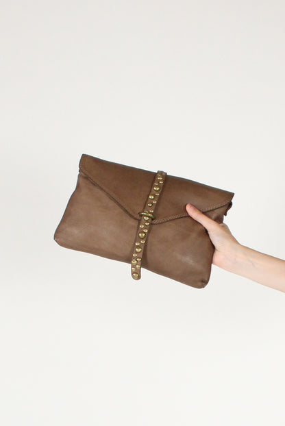 Borsetta in Pelle Fascia con Borchie